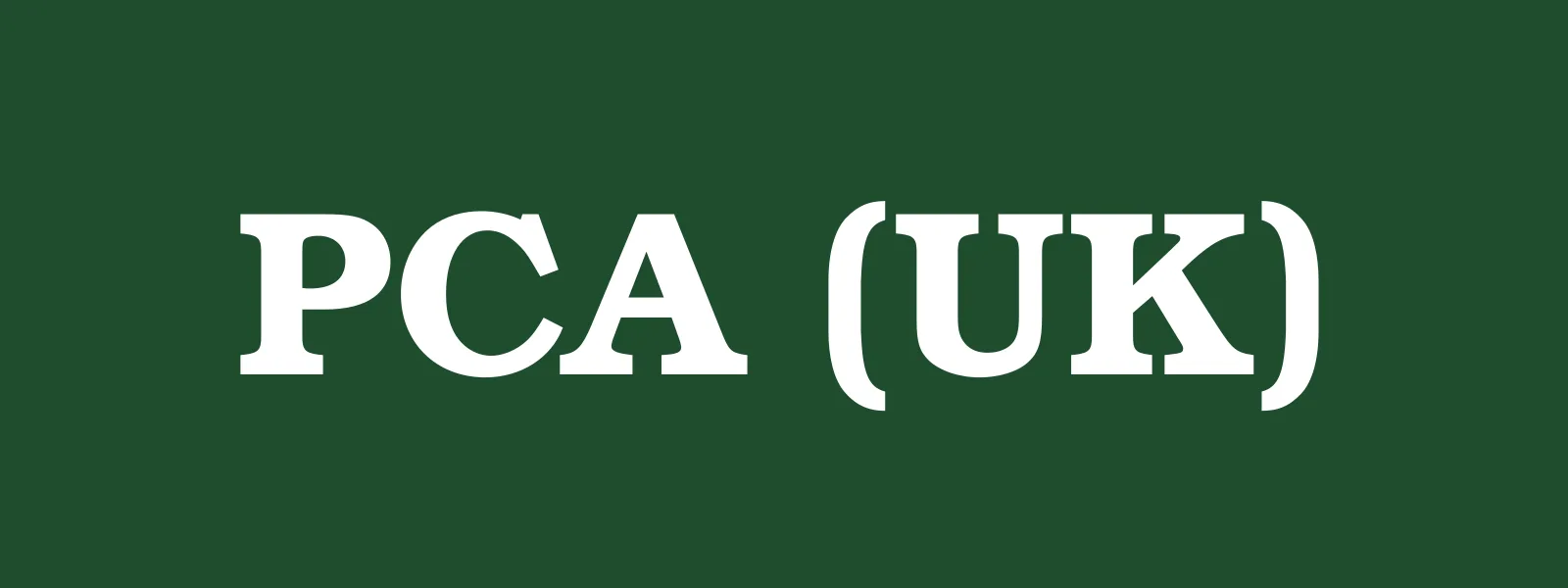 PCA (UK)